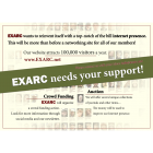 2015: EXARC advert for EXARC Digest Journal
